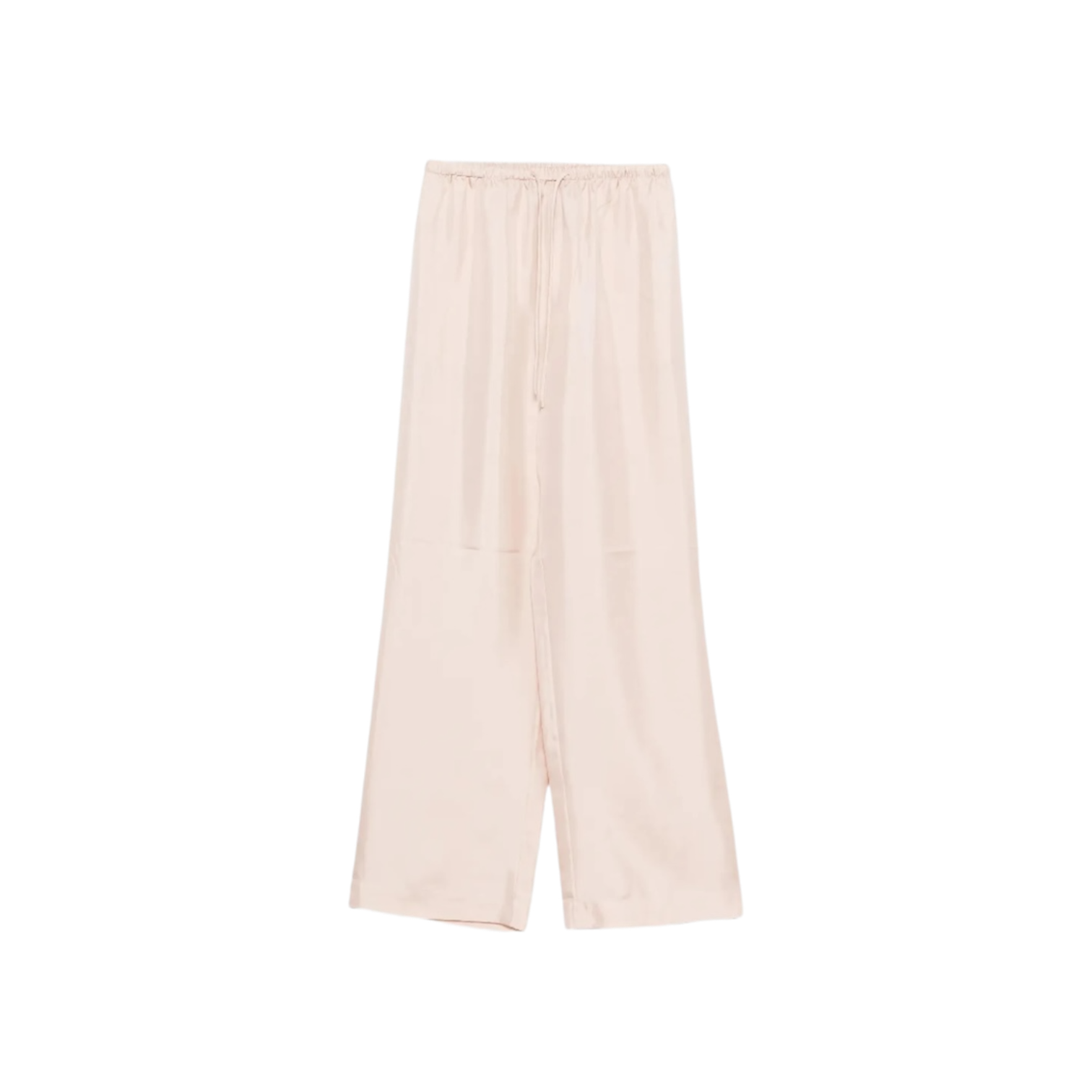 Drawstring-fastening trousers